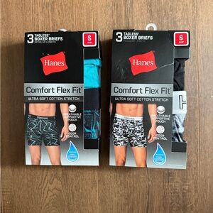 Hanes Comfort Flex Fit Boxer Briefs - 2 packages/3 in each pack